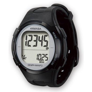 万歩計 腕時計 歩数計 腕時計 メンズ レディース 50代 高齢者 スマホ不要 電波 電波時計万歩計 デジタル 男女兼用 防水 万歩計付電波腕時計(28964) 熟年時代社 の商品画像