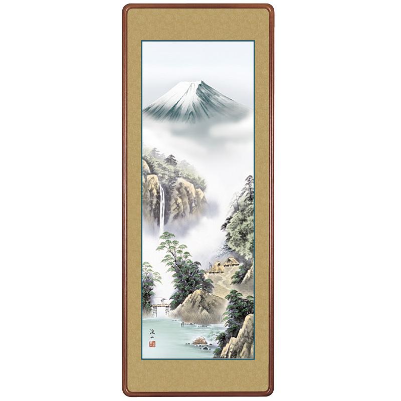 富士季景 夏『富士緑風』額 伊藤渓山 - アートの友社