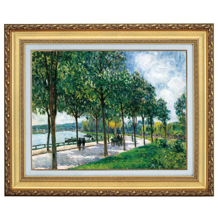 マルリーの羊飼い 【6号】 アルフレッド・シスレー 【 額縁が選べる 額