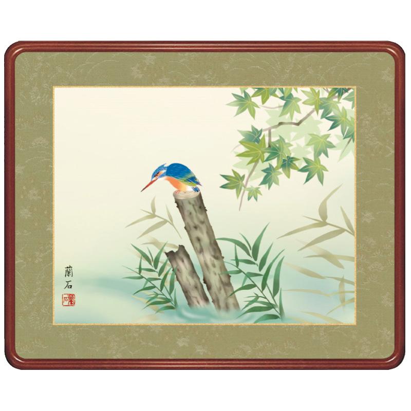 掛軸 水墨画 松鶴図 謝陽画中国 絵画 鶴 松 箱付 張大千大風堂 2025年