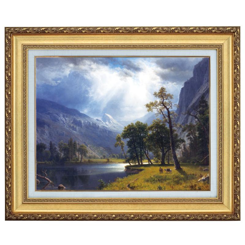 ビアスタット マウント スター キング 10号 立体複製名画 絵画 額付き