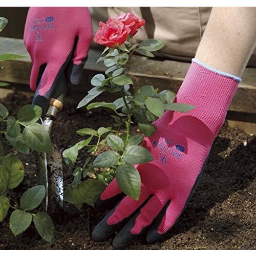 東和コーポレーション ガーデニング手袋 ウィズガーデン フローラ ピンク 7 Sサイズ No 315 驚きの値段で