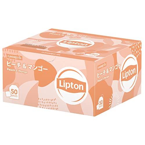 リプトン 紅茶 ピーチ&マンゴー ポリプロピレンティーバッグ 50袋