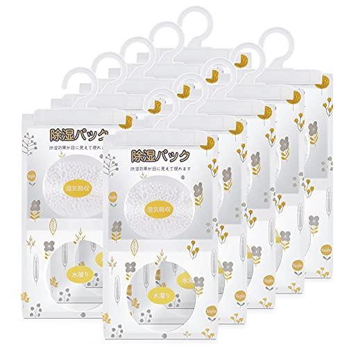 Vacplus 強力 乾燥剤 除湿剤 湿気取り 防カビ 乾燥除湿パック 吊 り下げ型（1パ の商品画像