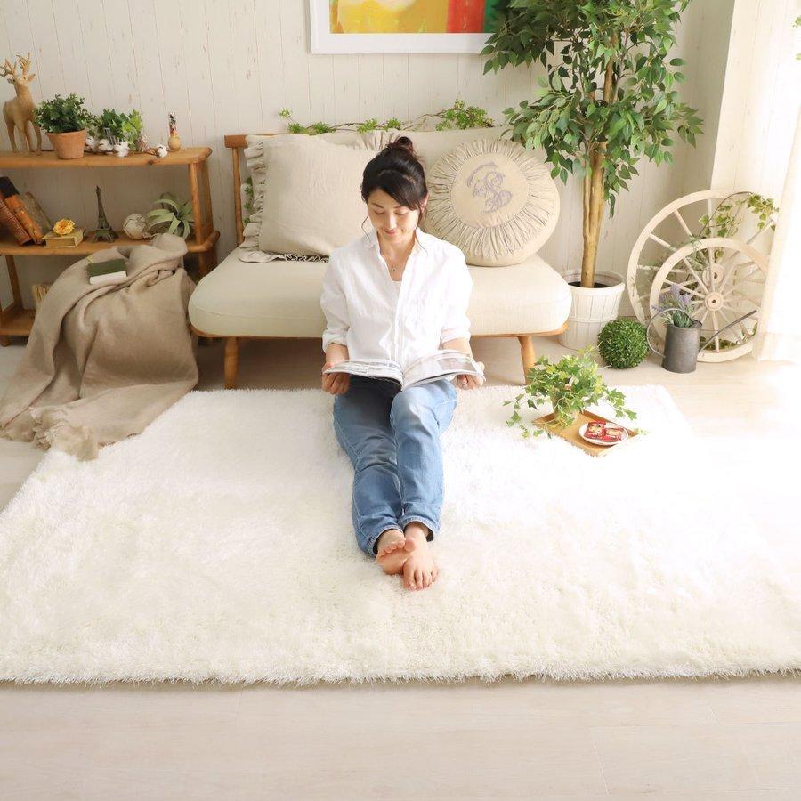 代引不可 おしゃれなラグ ラグマット おしゃれ ラグシャギー 130x190cm 国産綿混シャギーフックラグ Wh ラグマット 北欧 ラグ おしゃれ ラグ 北欧 Elegantv 通販 Yahoo ショッピング 格安人気 Epicmountainbike Com