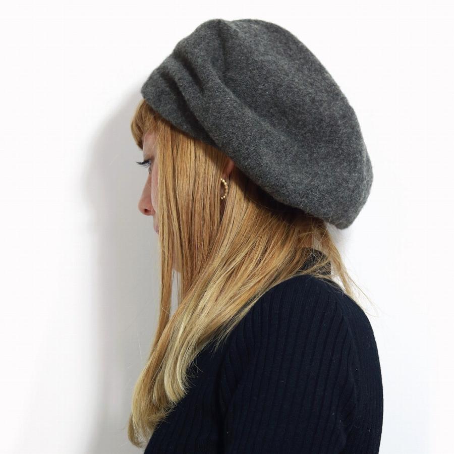 ゆったり ニット帽 リラックス ニット帽子 後ろを垂らしてかぶる
