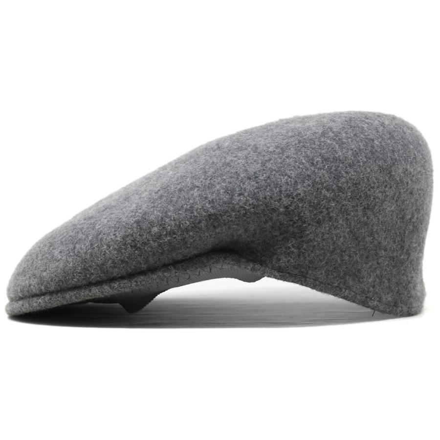 新品 カンゴール KANGOL ハンチング WOOL 504 グレー KANGOL - Wool 504 ウール素材 ハンチング | HATLABO