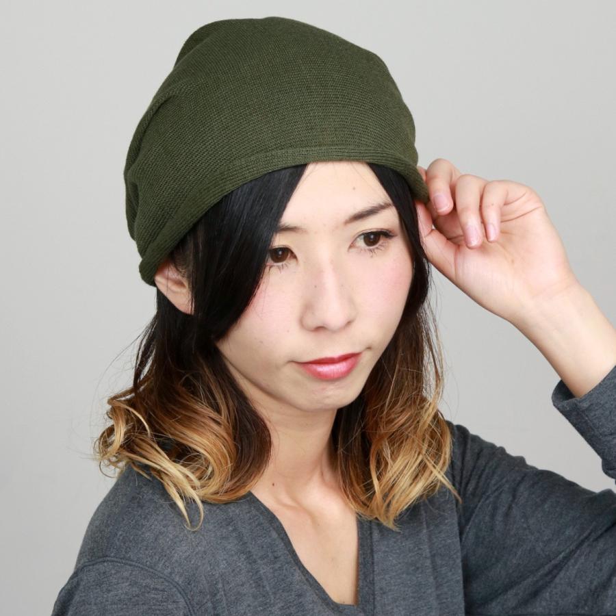 名作！LGB ペイント　スカルバッチ　ニット帽　カーキ G.T.HAWKINS ニット帽 メンズ 厚みがあってよく伸びる MIXカラー