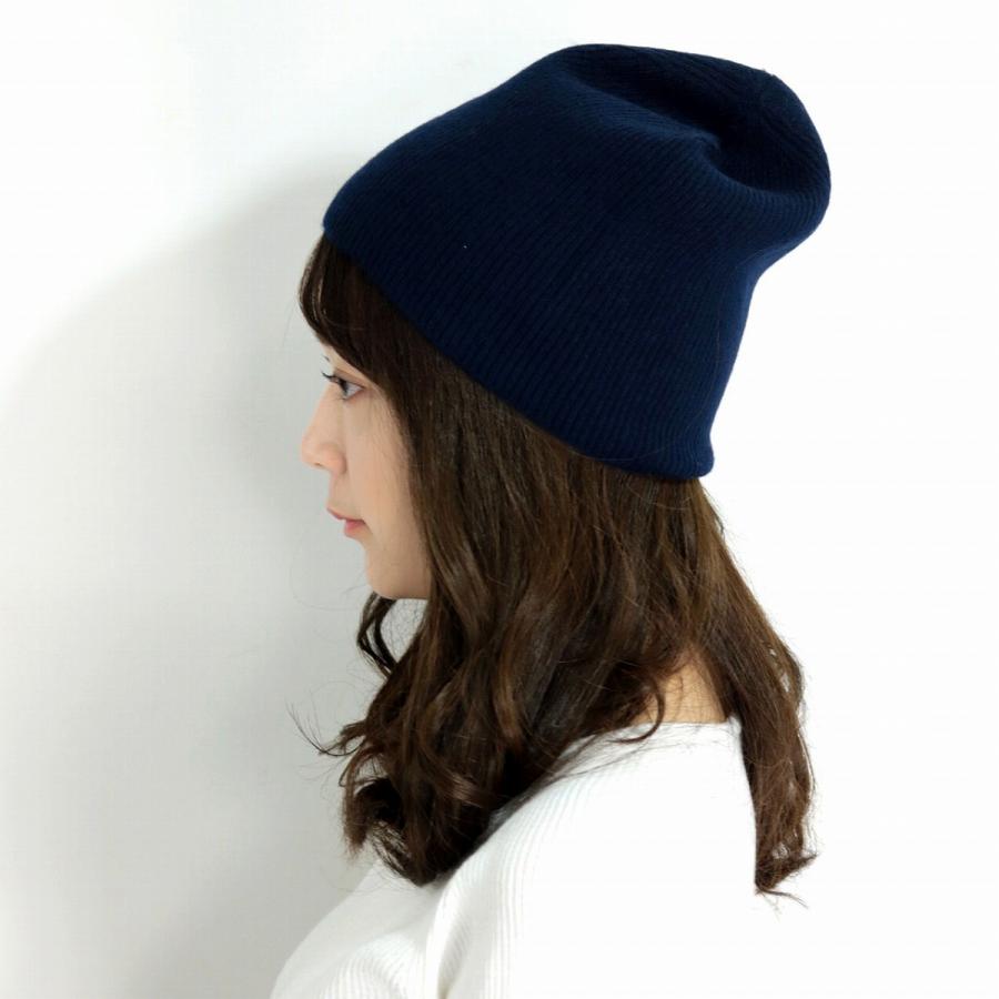 カシミヤ ニット帽 ビーニー 毛糸 高級素材 帽子 メンズ 秋冬