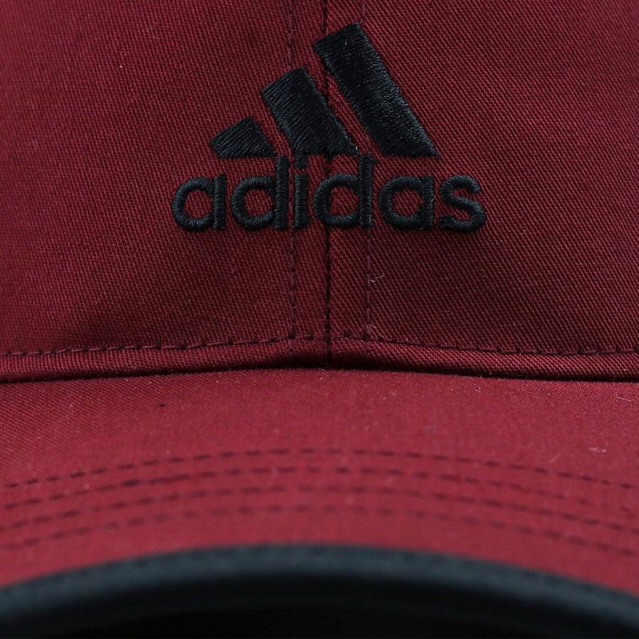 adidas キャップ ランニング アディダス 帽子 大きいサイズ ツイル 野球帽 スポーツ cap 赤 レッド｜elehelm-hatstore｜05