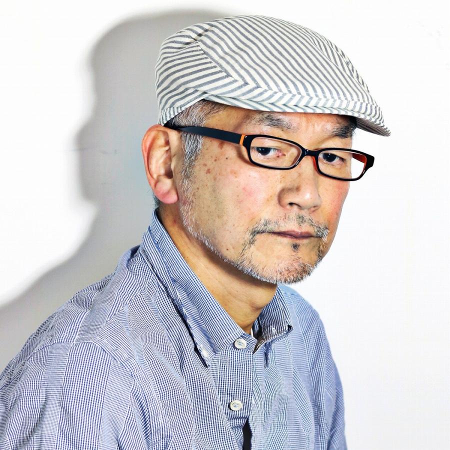 春 夏 MATSUI ハンチング サマーウール ストライプ ハンチング帽 日本