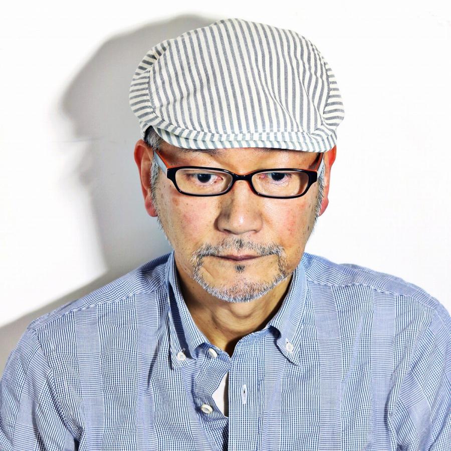 春 夏 MATSUI ハンチング サマーウール ストライプ ハンチング帽 日本