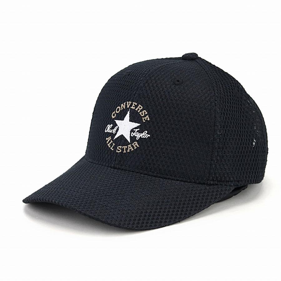 Converse All Star 春 夏 メッシュキャップ スポーツ 涼しい コンバース オールスター 帽子 キャップ メッシュ Cap メンズ レディース 黒 ブラック 100 011 Elehelm帽子通販専門店 通販 Yahoo ショッピング