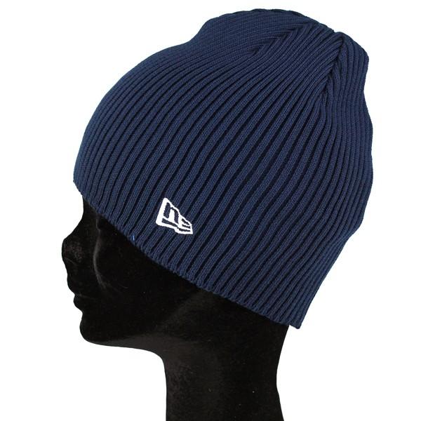   ネイビー ニット帽 新品未使用 NEW ERA（ニューエラ） ビーニー ニット帽 クールマックス 春夏 ニット