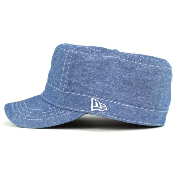NEW ERA（ニューエラ） ワークキャップ newera cap 綿 麻 シャンブレー