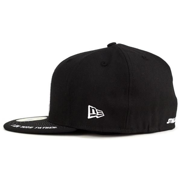 スターウォーズ　コラボ New Era 59FIFTY キャップ 黒 値下げ】NEW ERA 59FIFTY スターウォーズ コラボキャップ - メルカリ