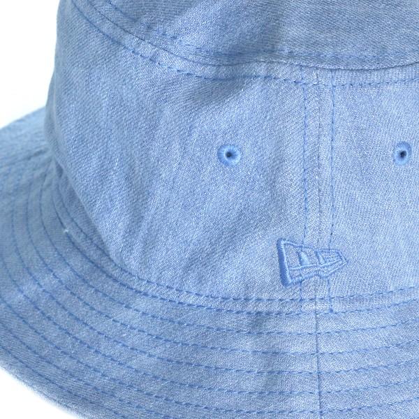 ニューエラ　サファリハット　デニム　値下げ NEW ERA（ニューエラ） バケット ハット ウォッシュドインディゴ