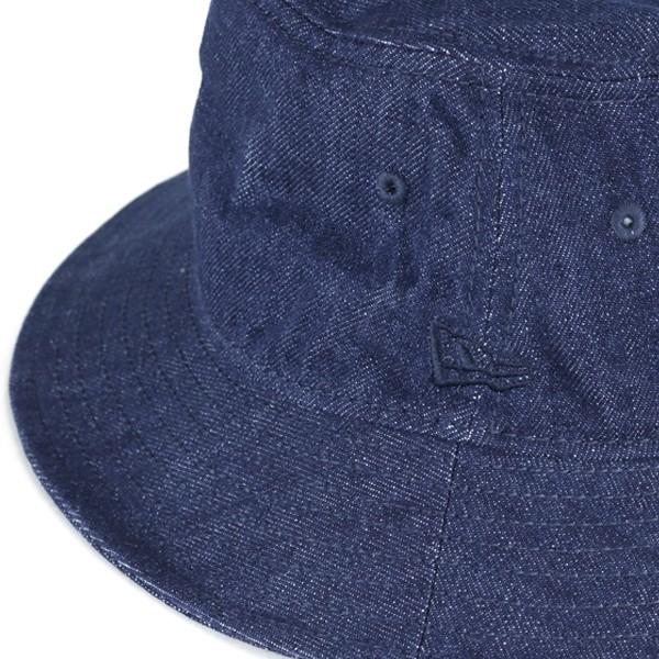 ニューエラ　サファリハット　デニム　値下げ NEW ERA（ニューエラ） 春夏 バケット ハット ノンウォッシュ