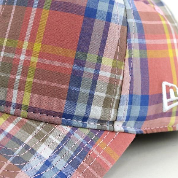 NEW ERA（ニューエラ） マドラスチェック コットン100 キャップ 春夏