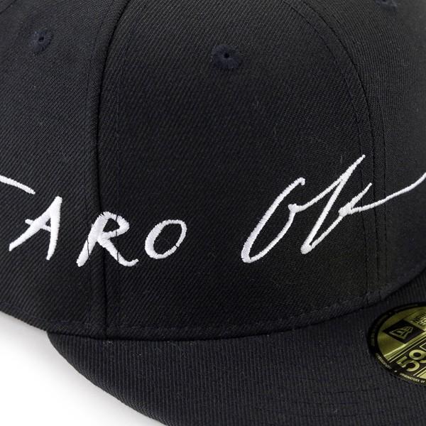 NEWERA 春夏 メンズ キャップ ニューエラ 野球帽 Taro Okamoto Signature ベースボールキャップ 岡本太郎  59FIFTY ブラック × スノー ホワイト｜elehelm-hatstore｜05