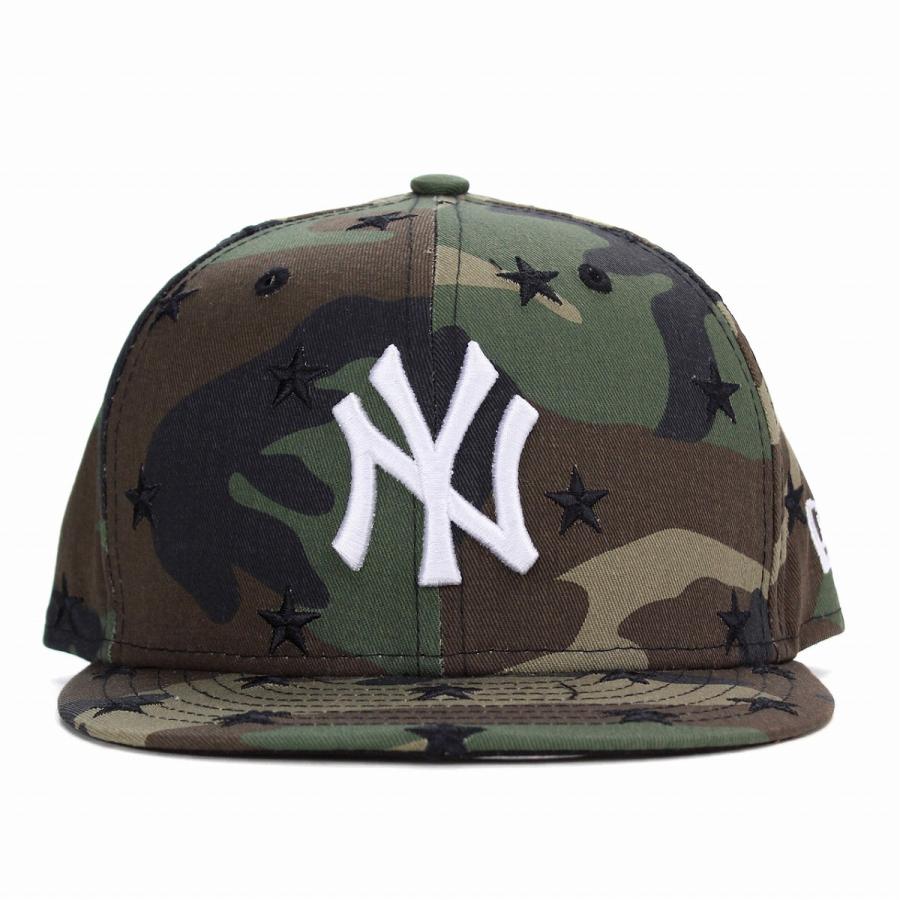 NEW ERA（ニューエラ） キャップ KIDS 帽子 星柄 59FIFTY スター カモ