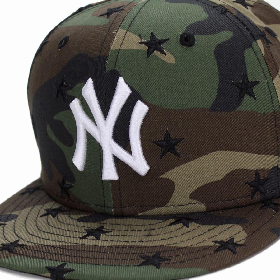 NEW ERA（ニューエラ） キャップ KIDS 帽子 星柄 59FIFTY スター カモ