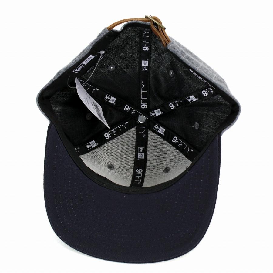 CHANEL ネイビー ストライプ キャップ NEW ERA ニューエラ キャップ ピンストライプ NEWERA フランネル