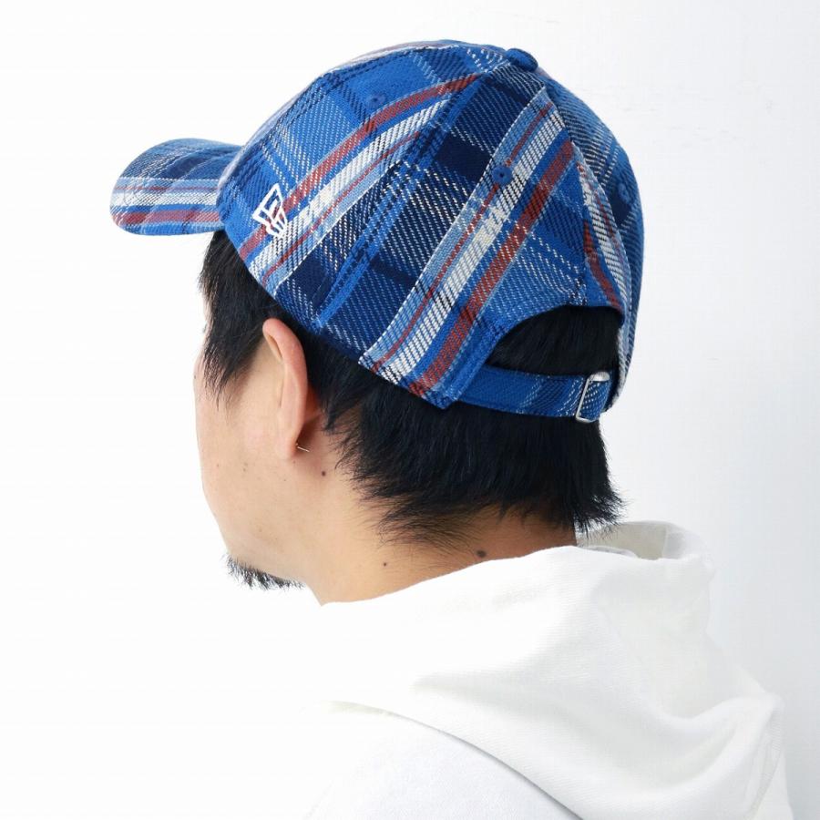 NEW ERA 秋冬 チェック柄 コットン100 キャップ ニューエラ