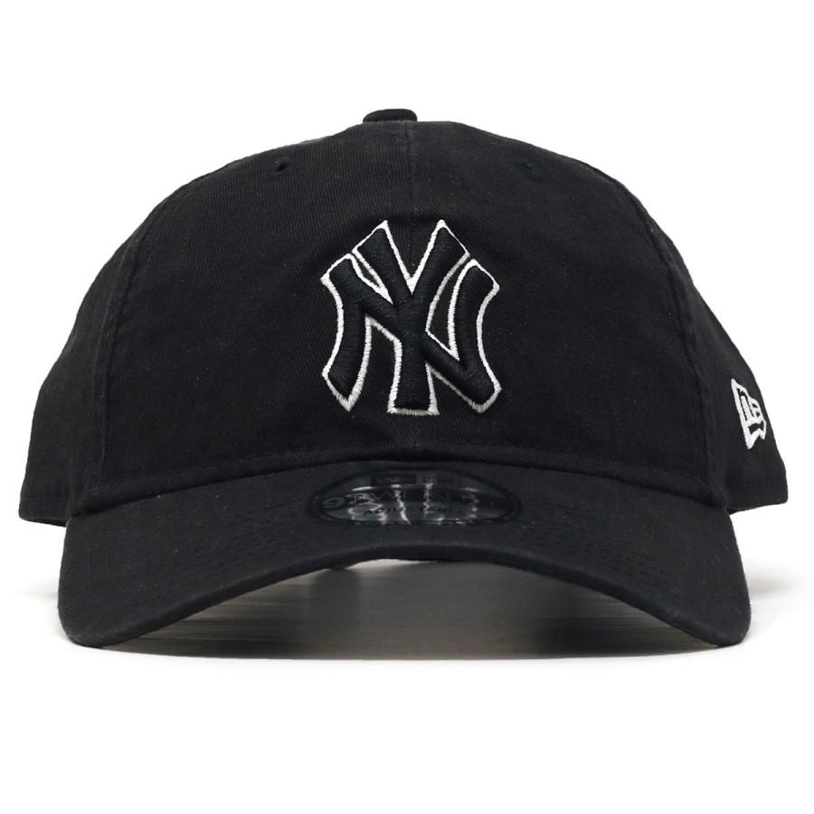美品　NEWYORK 帽子　LL ブラック 9TWENTY ニューヨーク・ヤンキース ウォッシュドコットン ブラック