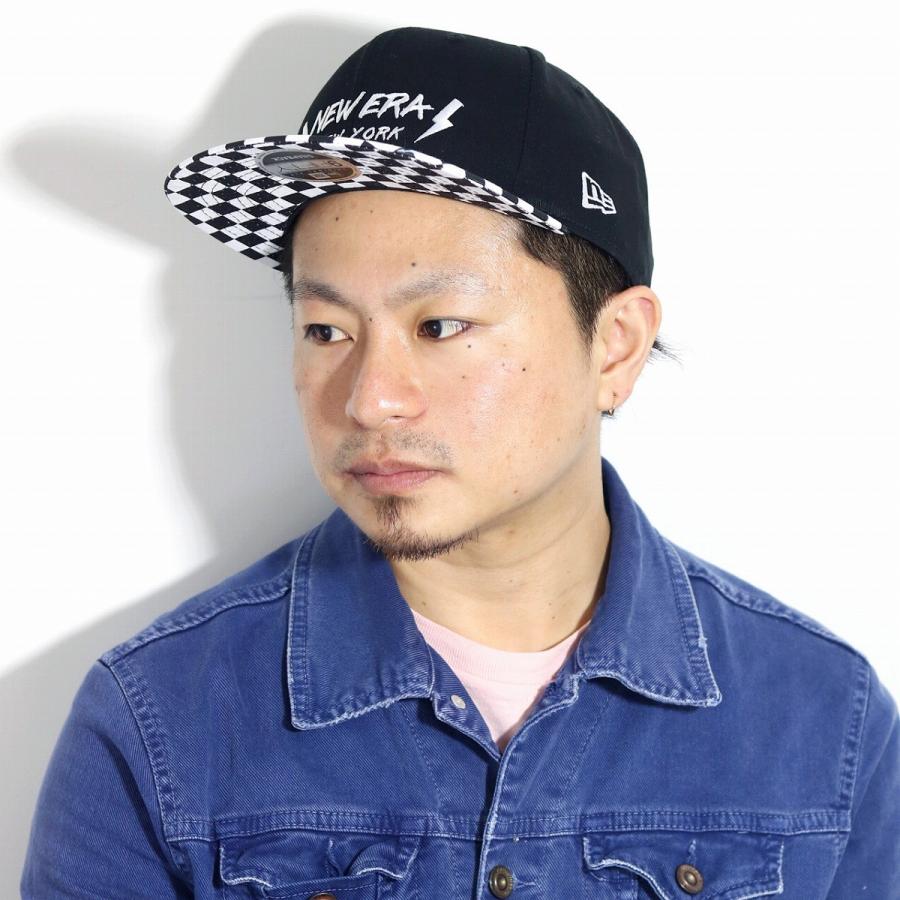 NEW ERA NEWERA チェッカーパターン キャップ 春 夏 帽子 9FIFTY