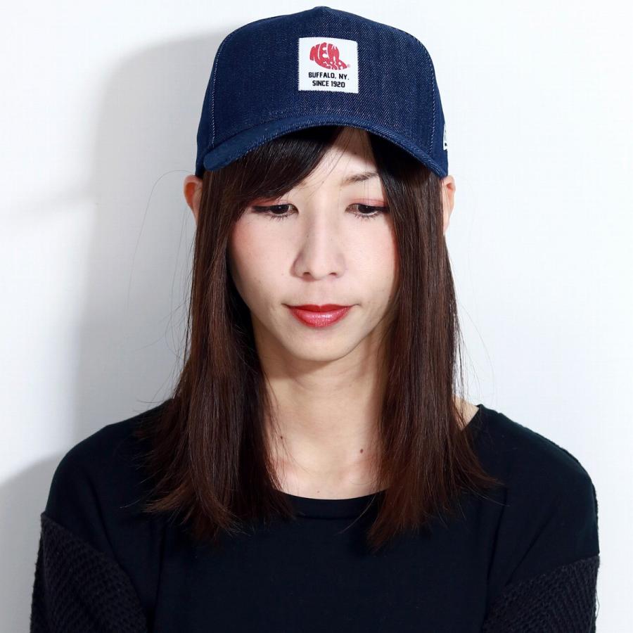 ニューエラ オールシーズン キャップ メンズ ウーブンパッチ レディース 新ロゴ Newera 9forty A Frame 帽子 インディゴデニム Elehelm帽子通販専門店 通販 Yahoo ショッピング