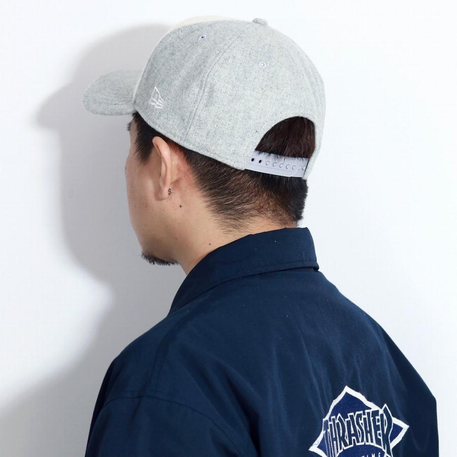 NEW ERA（ニューエラ） シニールロゴ メルトン 秋 冬 キャップ メンズ