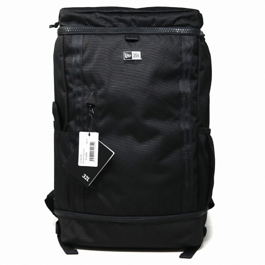 ボックスパック 32L バッグ メンズ PC対応 NEWERA リュック メンズ バッグ レディース ニューエラ ビジネスバッグ シンプルデザイン 黒 ブラック｜elehelm-hatstore｜04