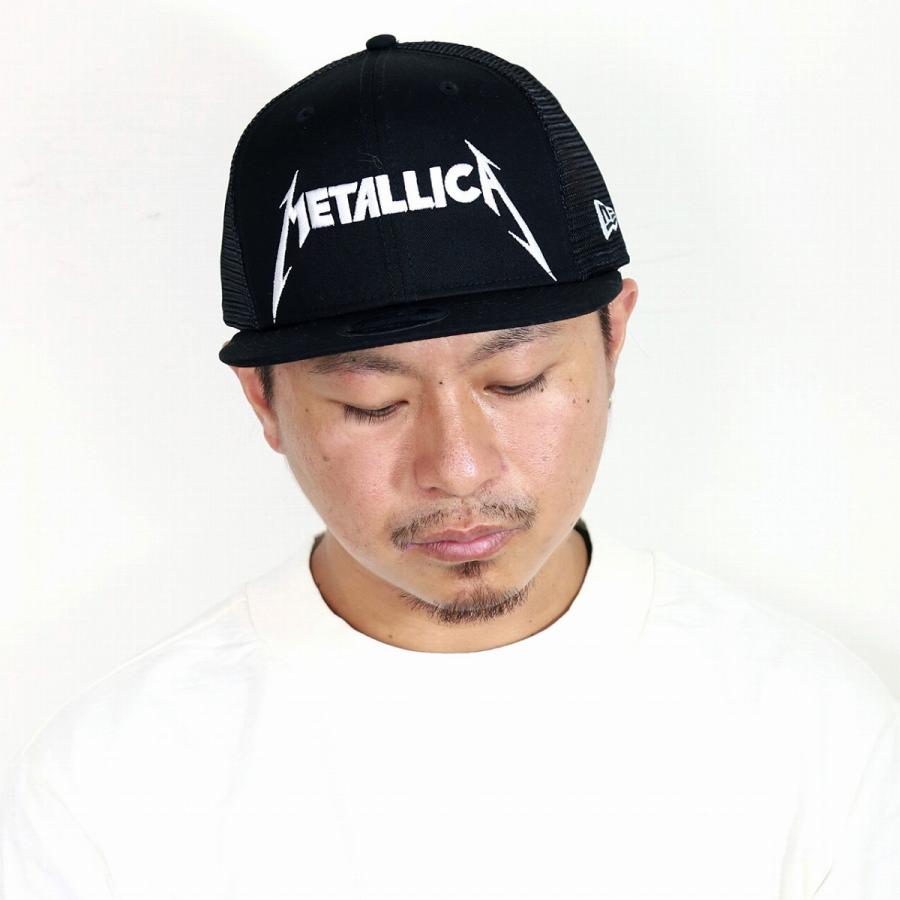 NEW ERA キャップ NEWERA メタリカ メッシュキャップ METALLICA 帽子 