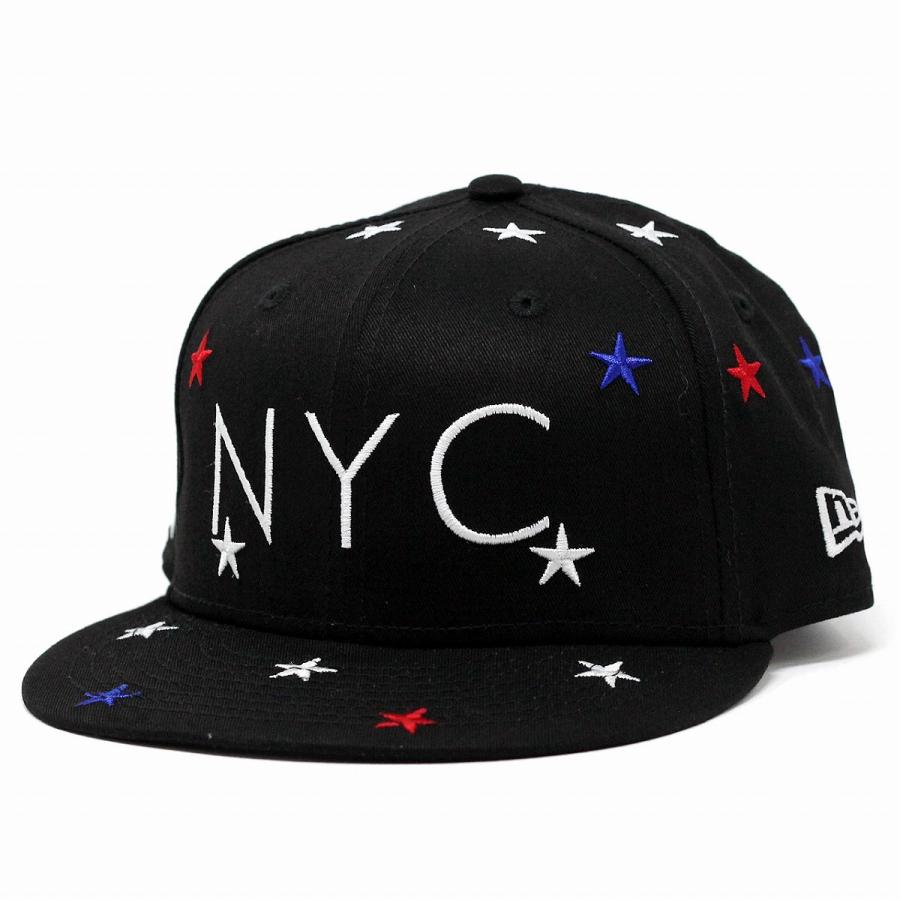 子供 キャップ ニューエラ Newera キッズ Kids 星柄 Nyc スター 子供用キャップ 9fifty 黒 ブラック 011 Elehelm帽子通販専門店 通販 Yahoo ショッピング