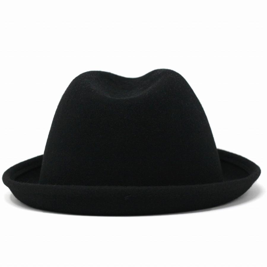 NEW ERA（ニューエラ） ハット 黒 フェルトハット 中折れ帽子 NEWERA