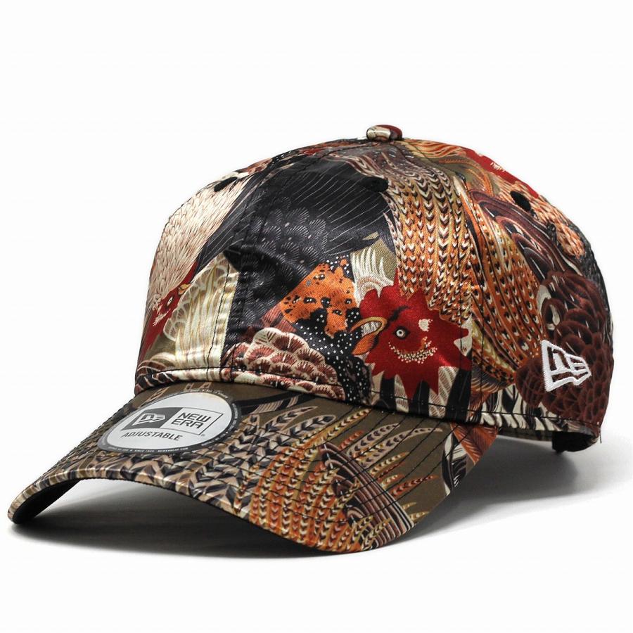 和柄 キャップ ニューエラ Newera 絵師 伊藤若冲 全面プリント 江戸時代 鶏 にわとり 930 9thirty Elehelm帽子通販専門店 通販 Yahoo ショッピング