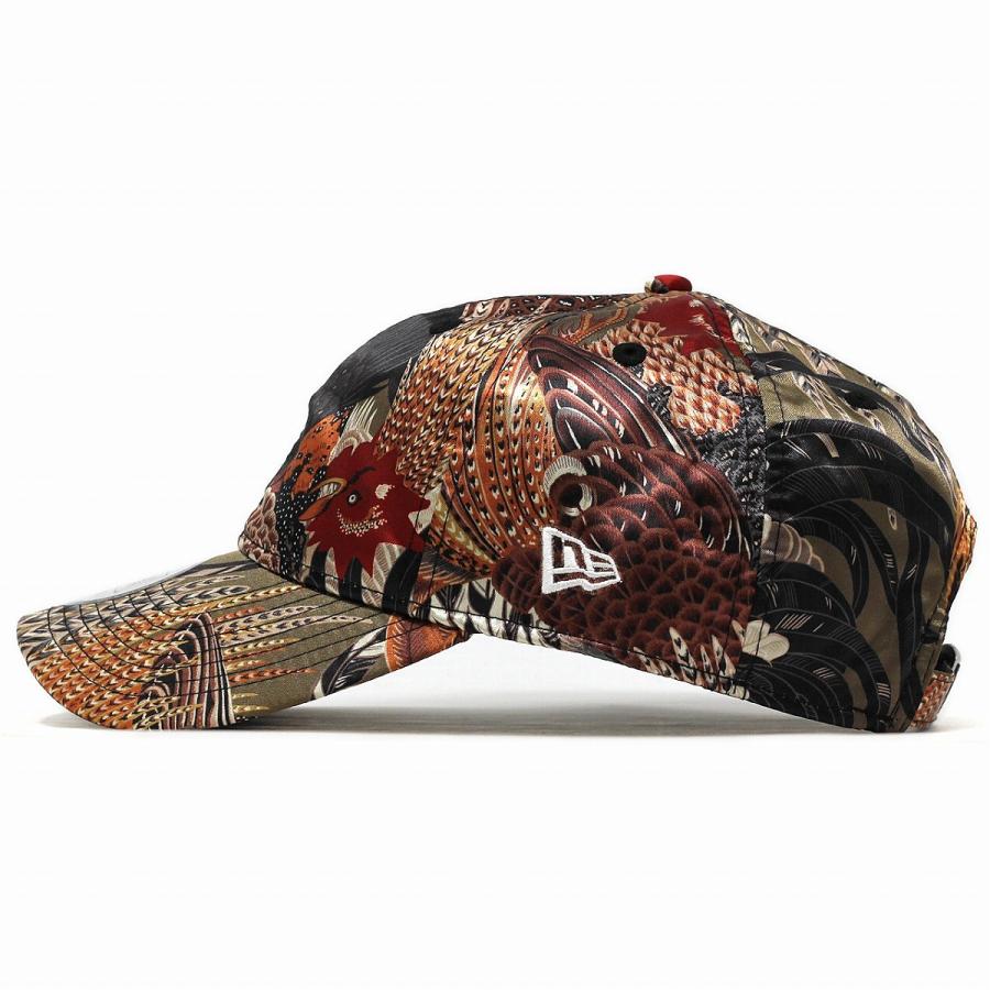 NEW ERA（ニューエラ） 和柄 キャップ 絵師 伊藤若冲 全面プリント