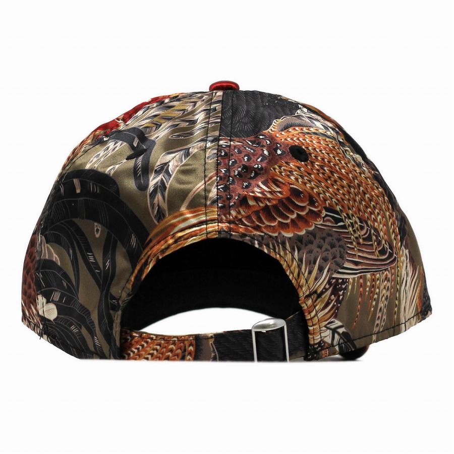 NEW ERA（ニューエラ） 和柄 キャップ 絵師 伊藤若冲 全面プリント
