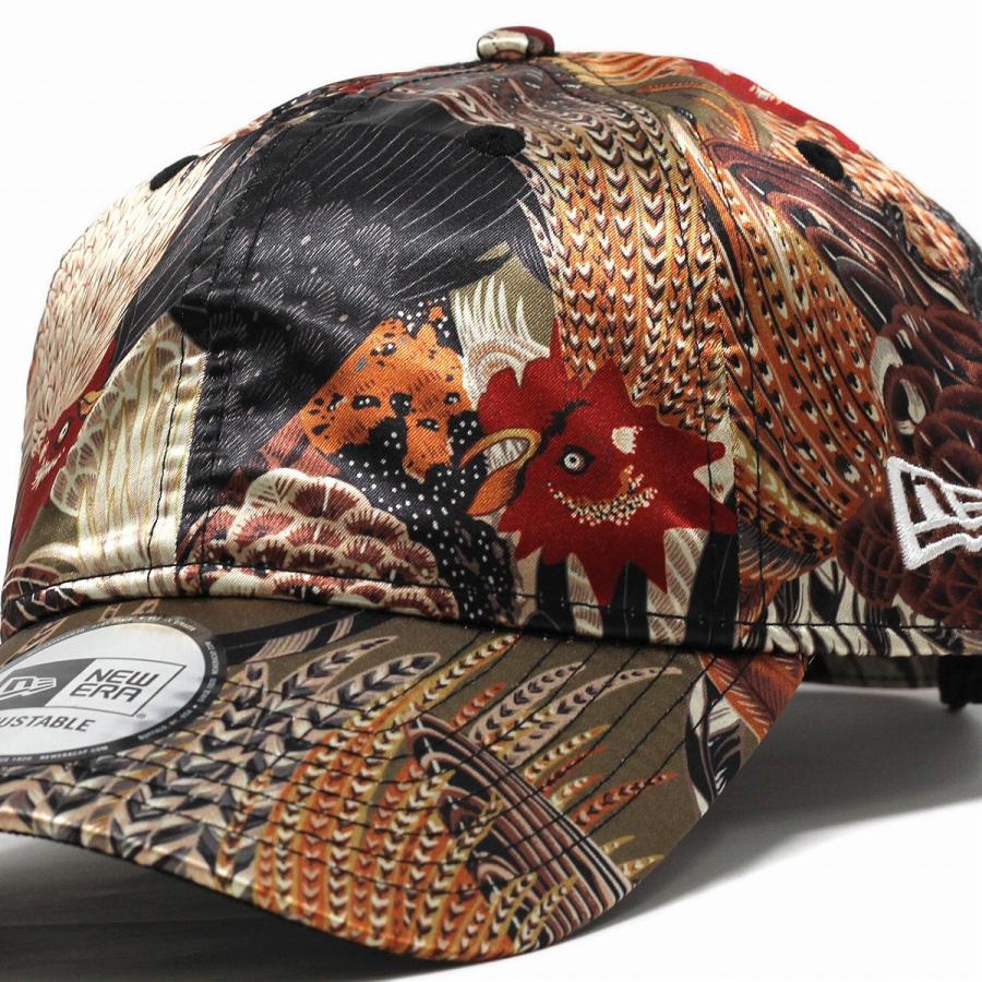 NEW ERA（ニューエラ） 和柄 キャップ 絵師 伊藤若冲 全面プリント