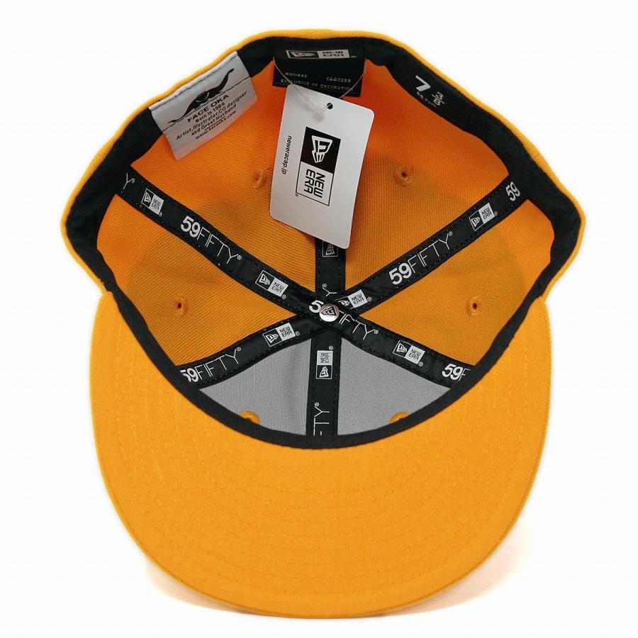 抽象的な人物画 オレンジの帽子 niko and（ニコアンド）の「【今夜も餃子とブギーバック