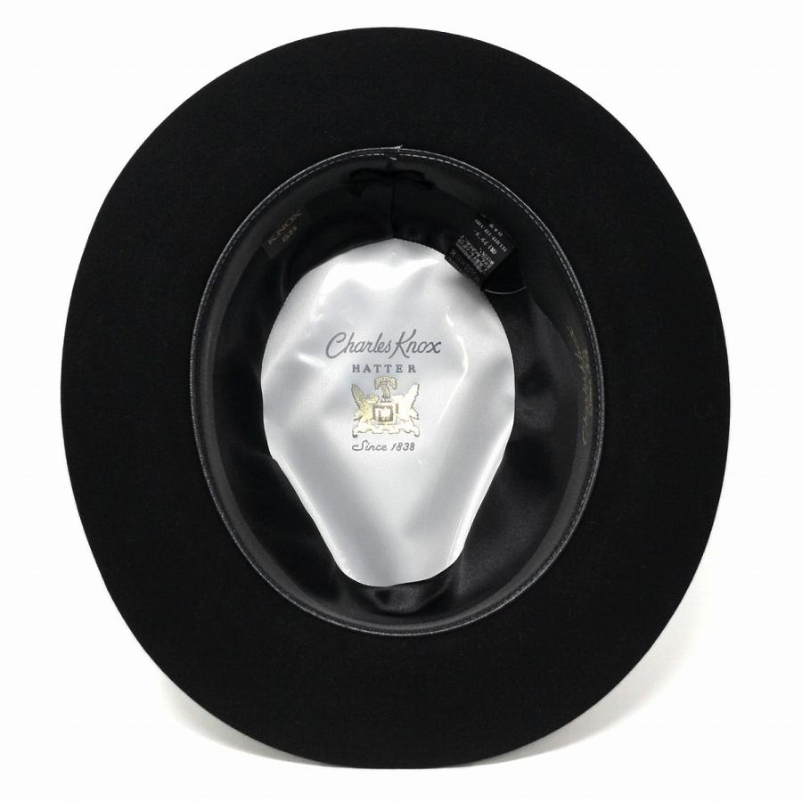 ビーバーファーフェルト 中折れハット アメリカ ノックス ブランド
