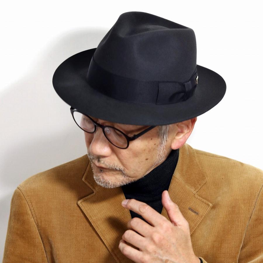 アメリカ老舗ブランド 最高級ハットKNOX ノックス ハット ウール100% 黒 アメリカ老舗ブランド 最高級ハットKNOX ノックス ハット ウール