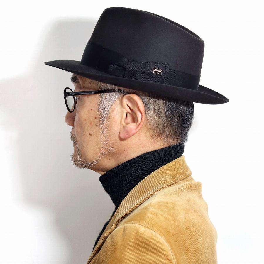 KNOX ハット ビーバーファー フェルト アメリカ ノックス