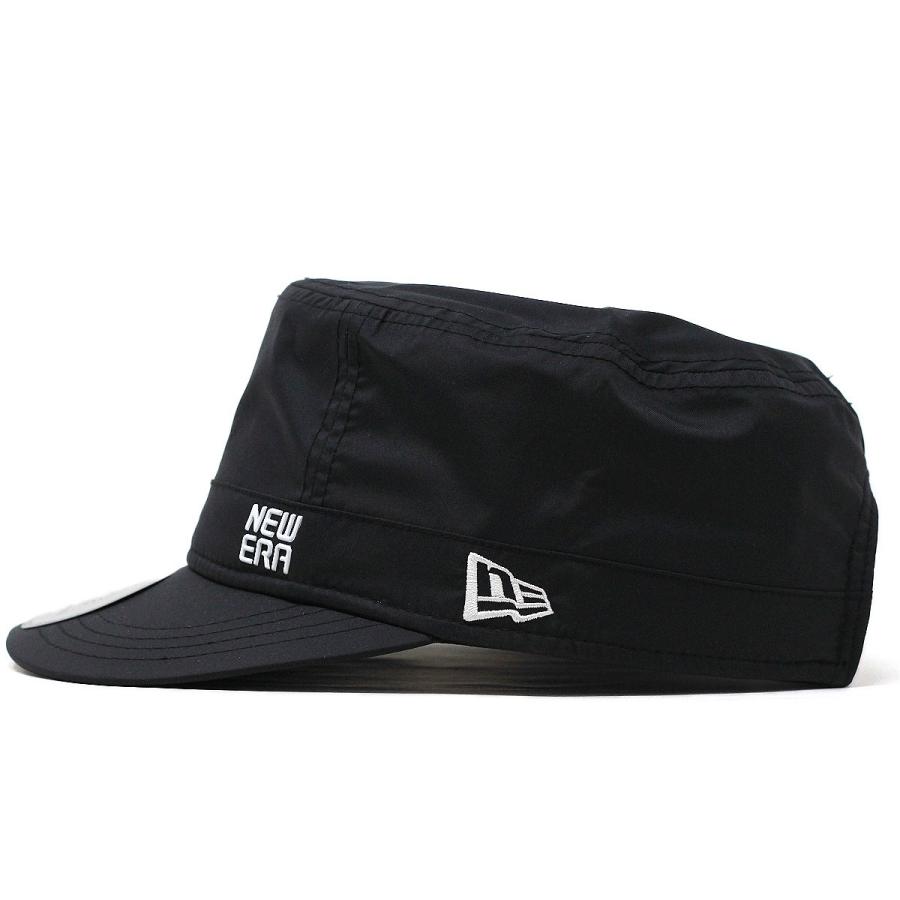 レア/廃番【ニューエラ】モノトーン マルチロゴ NE ゴルフ キャップ 黒×白 NEW ERA（ニューエラ） ワークキャップ ゴルフ スポーツ ウォーター