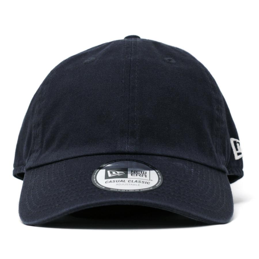 NEWERA キャップ ブランド casual classic カジュアルクラシック 無地 綿100% コットン ローキャップ 白 ホワイト 紺 黒 ネイビー ブラック カーキ｜elehelm-hatstore｜12