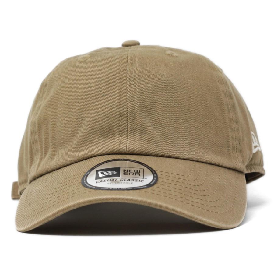 NEWERA キャップ ブランド casual classic カジュアルクラシック 無地 綿100% コットン ローキャップ 白 ホワイト 紺 黒 ネイビー ブラック カーキ｜elehelm-hatstore｜16