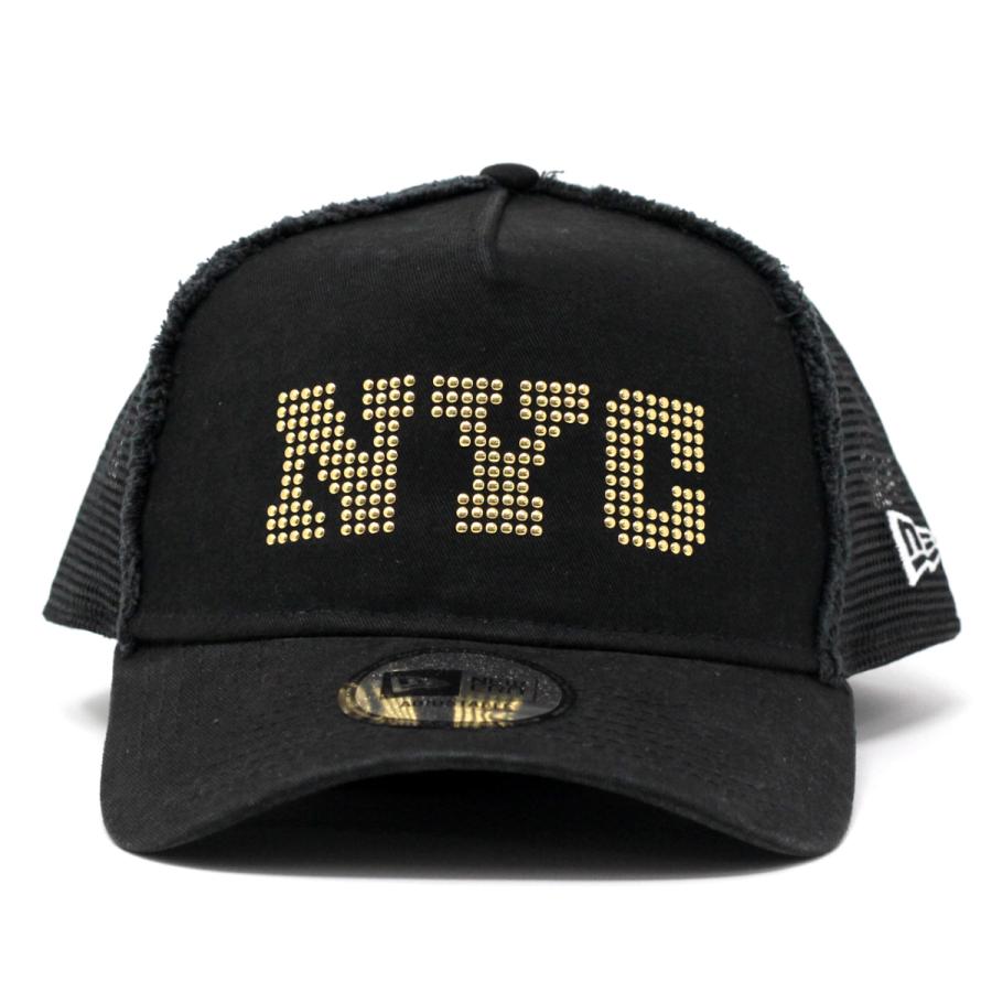 NEW ERA（ニューエラ） キャップ メンズ スタッズ ロゴ ダメージ加工