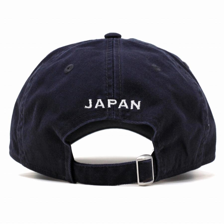 ニューエラ キャップ Newera 9thirty 富士山 刺繍 日本 ユニセックス Japan 綿 コットン 930 紺 ネイビー Elehelm帽子通販専門店 通販 Yahoo ショッピング