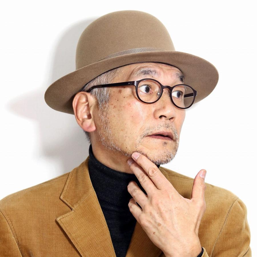 KNOX フェルトハット オープンクラウンハット ラビットファーフェルト
